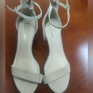 Lulu's Cream Women's Sandals